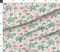 Tropical Christmas Festive Flamingos Winter Animals Tropical Palm Trees Bright Novelty Pineapples Christmas Presents Santa Hat Snowflakes Pink Custom Printed Fabric by Spoonflower Various Fabrics by the Yard or Fat Quarter